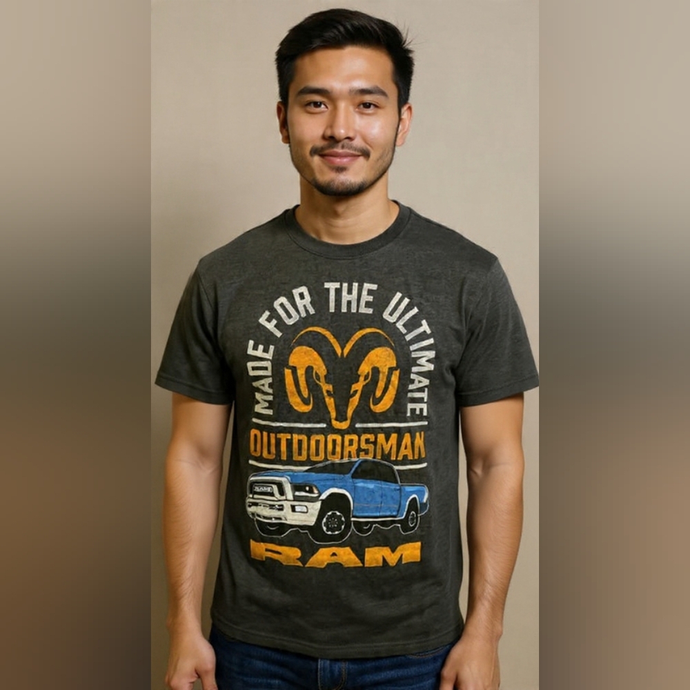 RAM Outdoorsman Graphic Tee - Black
